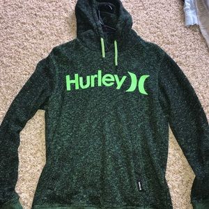 Hurley Sweatshirt - Men's Small - Green